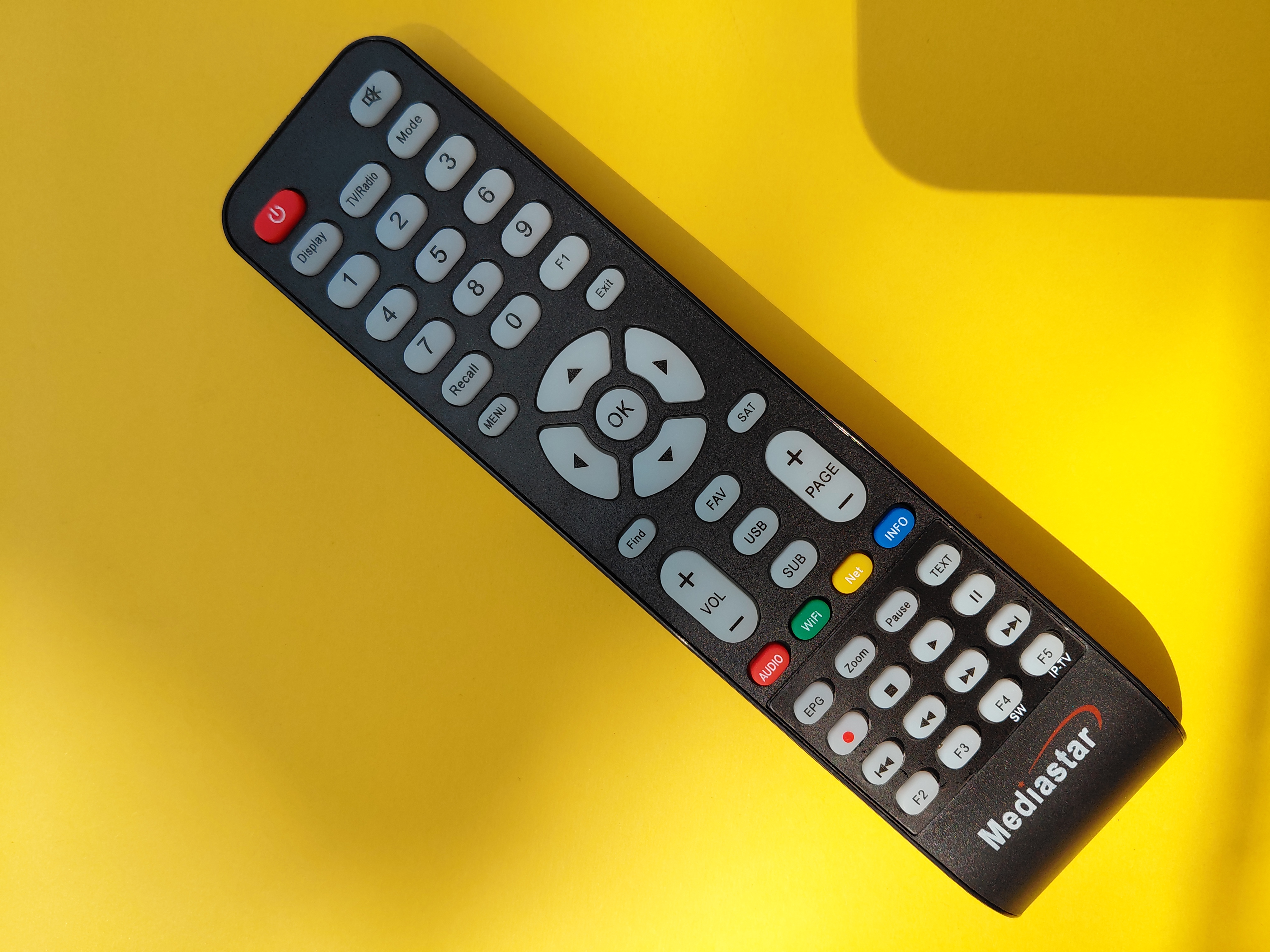 ریموت کنترل رسیور مدیا استار(Mediastar) مدل 10000