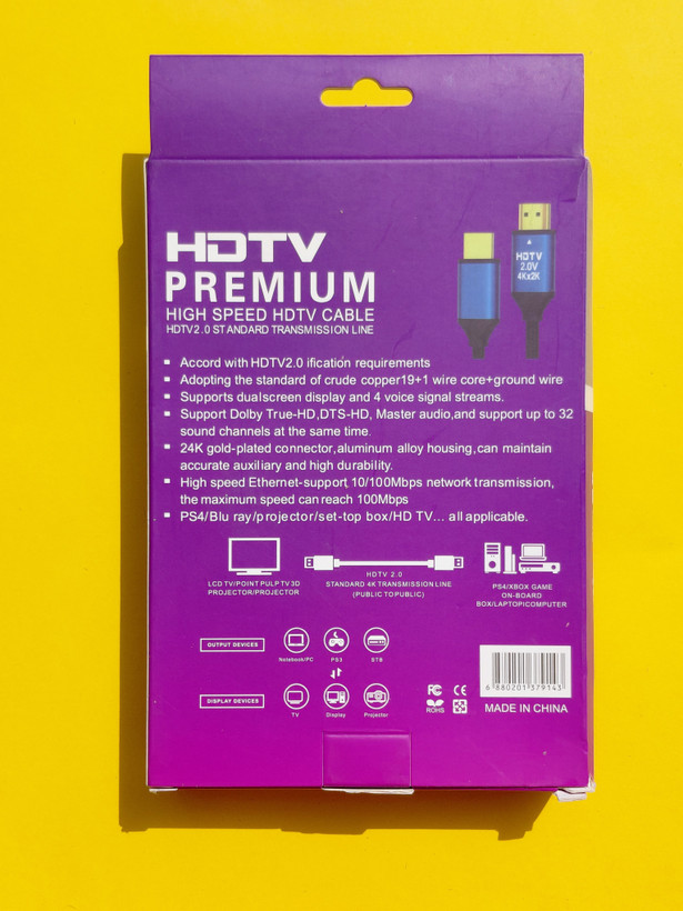 کابل HDMI برند پرمیوم 4k