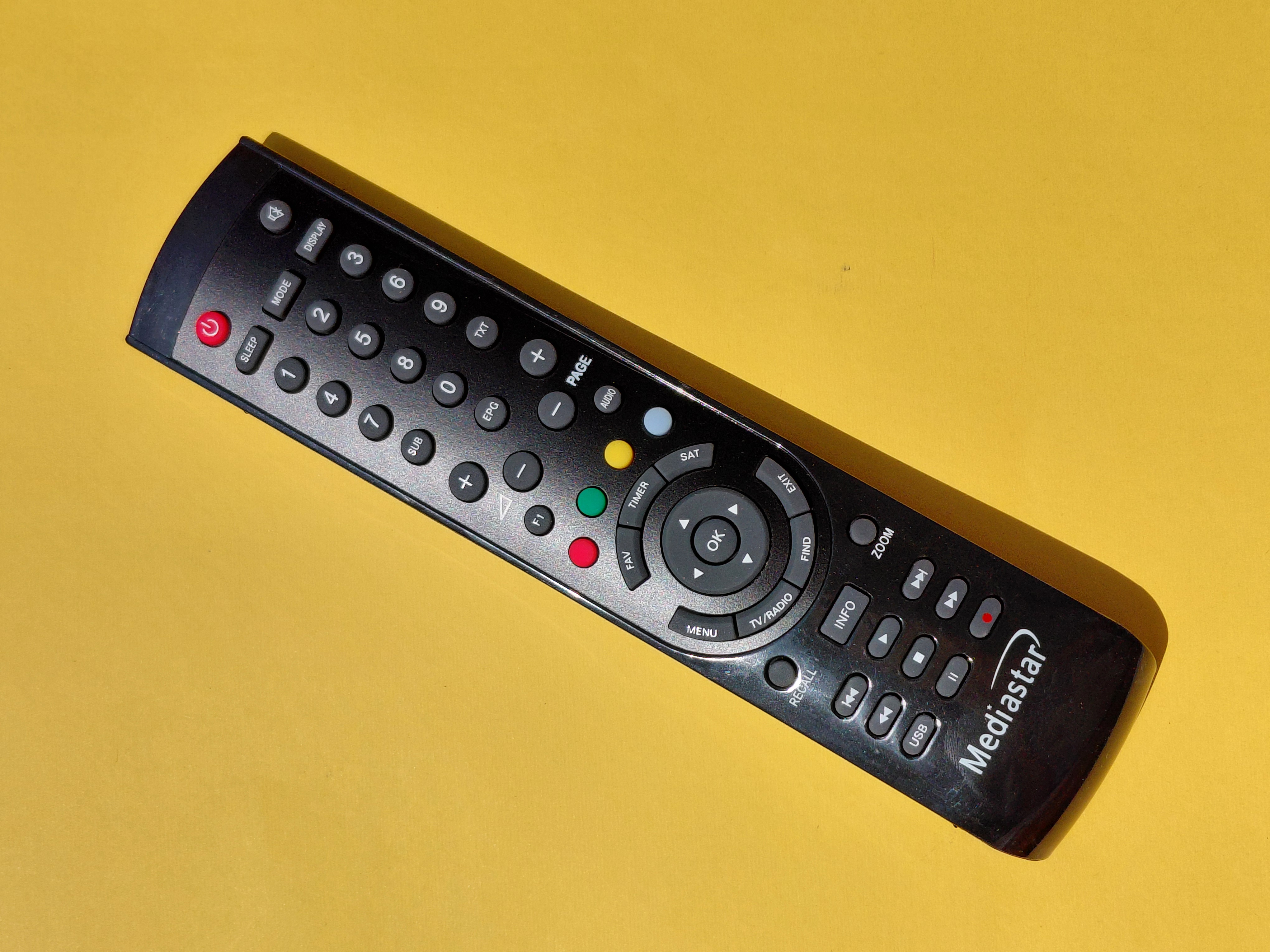 ریموت کنترل رسیور مدیا استار(Mediastar) مدل 5000