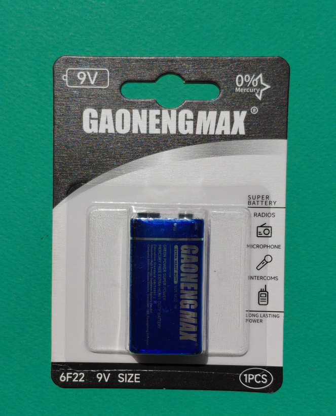 باتری کتابی 9V گائوننگ مکس