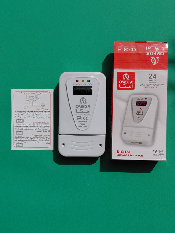 محافظ دیجیتال ولتاژ اُمگا(OMEGA) مدل T6500
