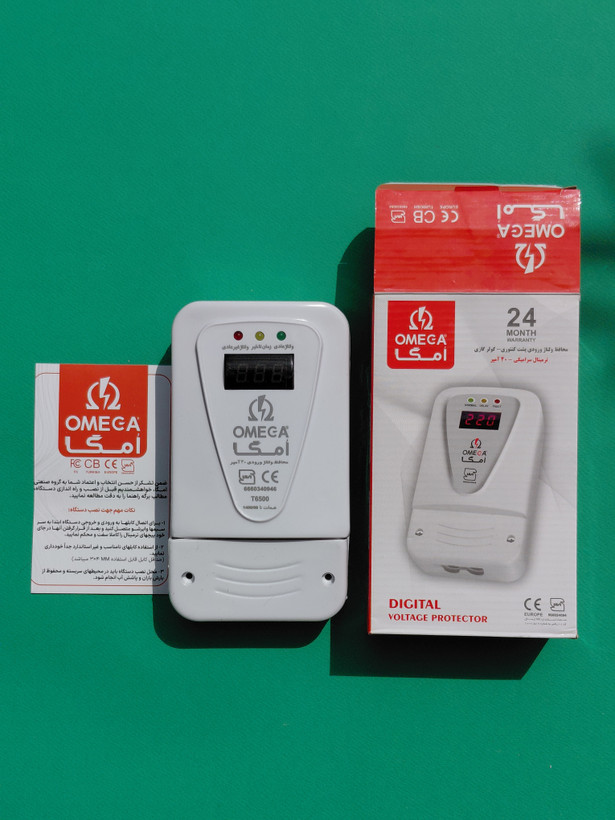 محافظ دیجیتال ولتاژ اُمگا(OMEGA) مدل T6500