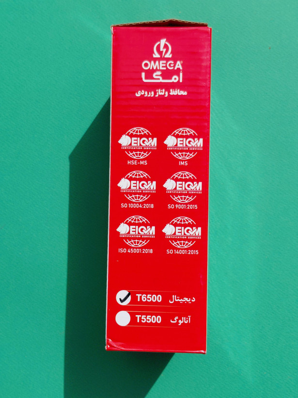 محافظ دیجیتال ولتاژ اُمگا(OMEGA) مدل T6500