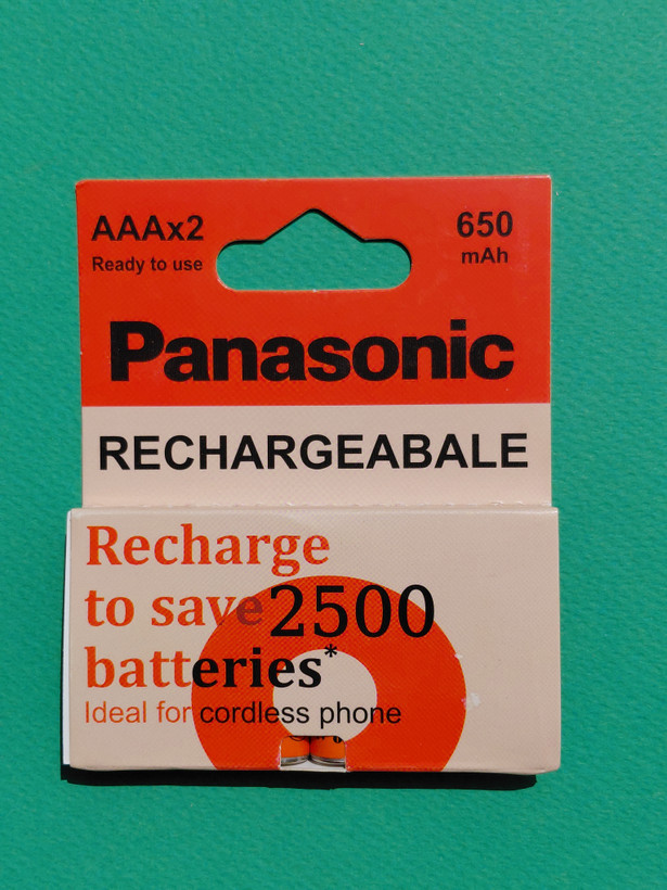 باتری تلفن بی سیم پاناسونیک(Panasonic)