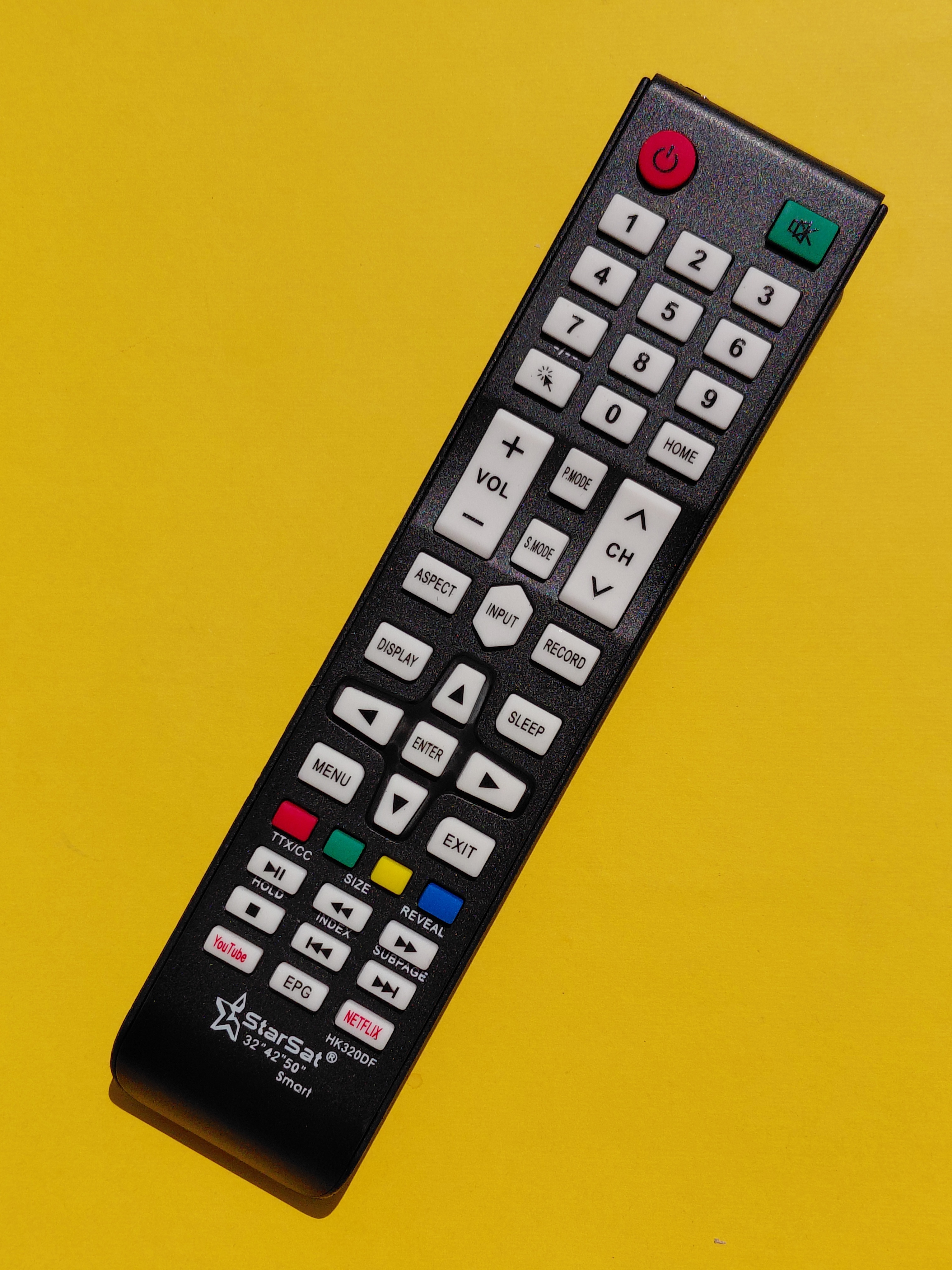 ریموت کنترل ال ای دی استارست(starsat) مدل HK320DF
