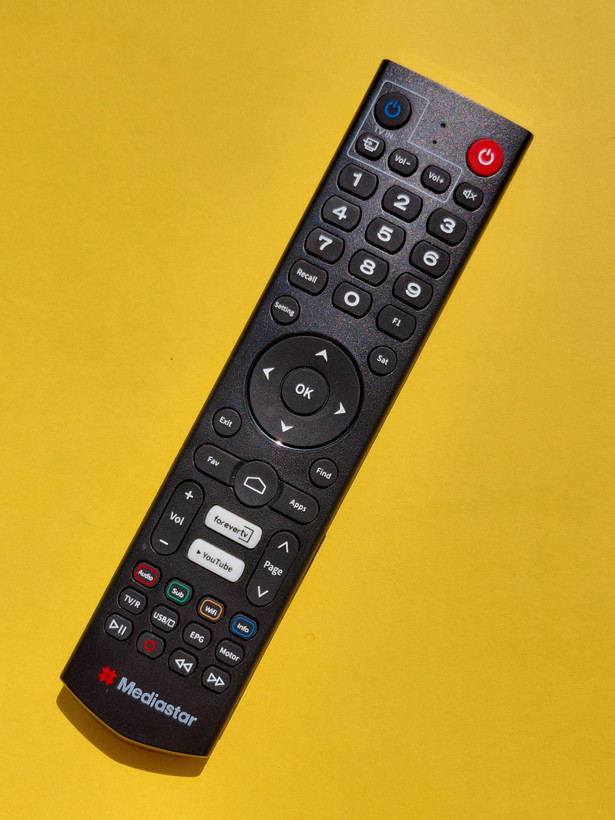 ریموت کنترل دوکاره رسیور مدیا استار(Mediastar) مدل MS_R140
