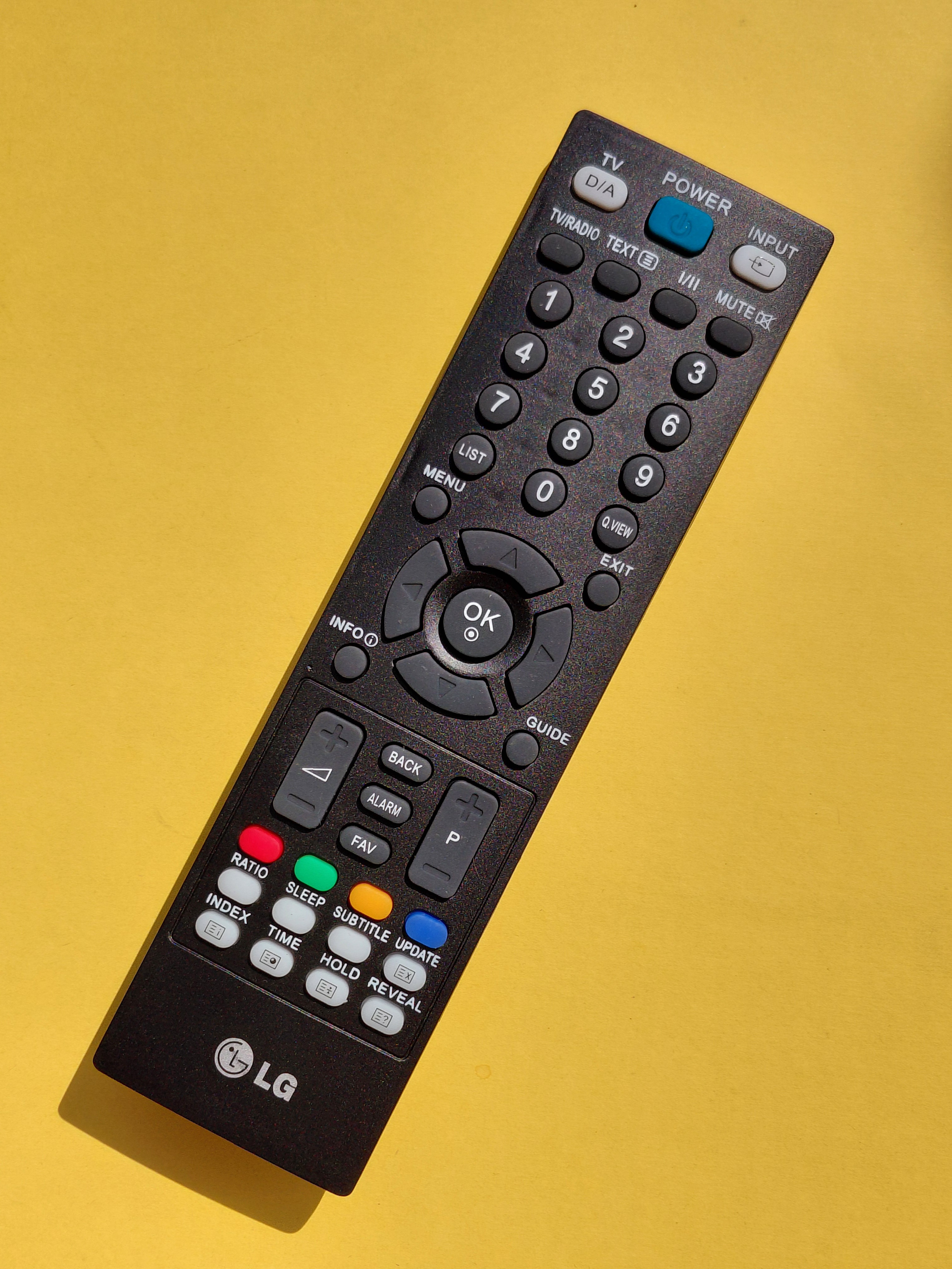 ریموت کنترل تلویزیون الجی (LG)   مدل 802