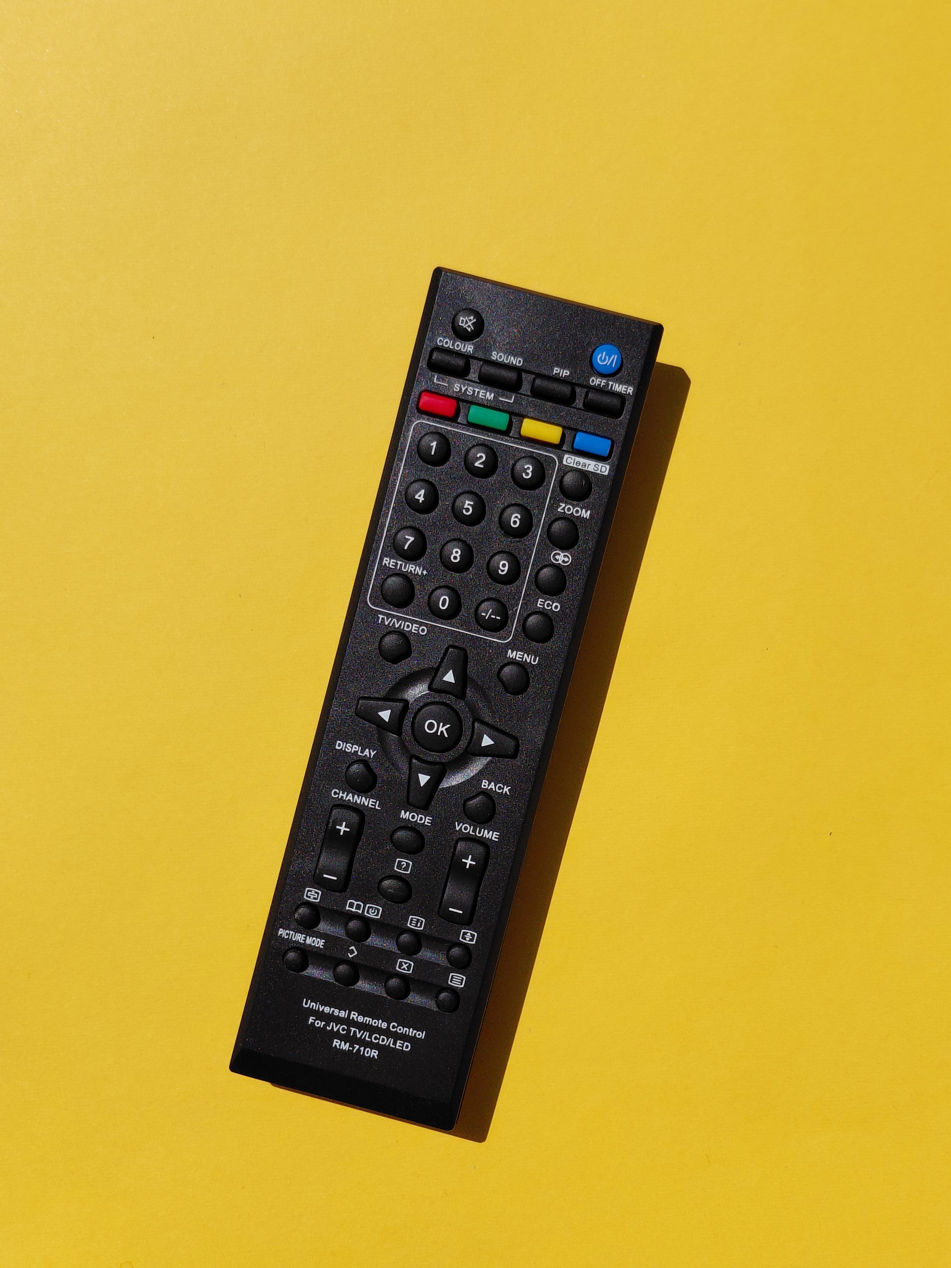 ریموت کنترل ال ای دی جی وی سی(JVC) مد RM_710R